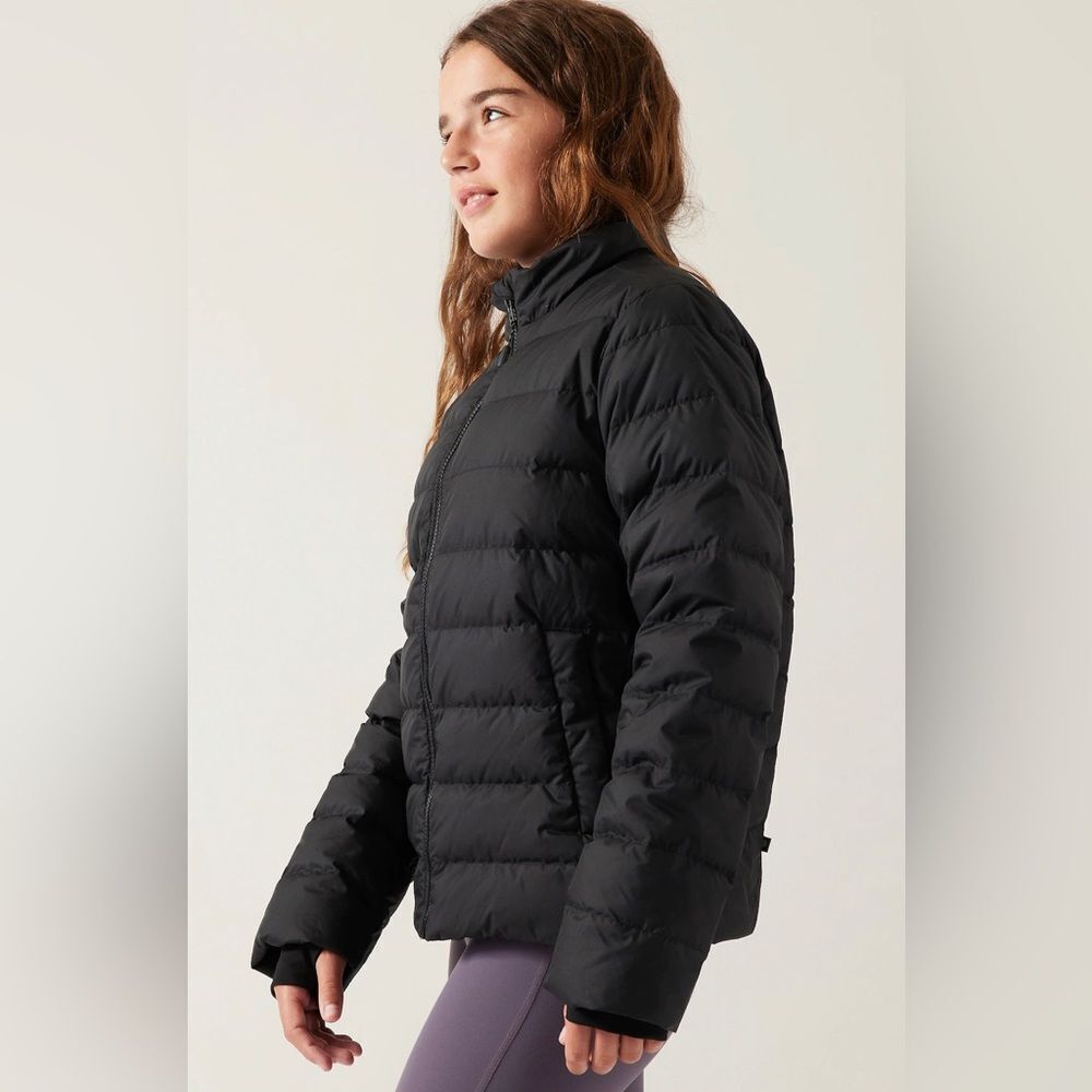 Athleta Girl So Down Winter Jacket size 6. - Picture 2 of 9